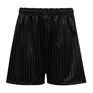 Shadow Stripe Shorts - Black